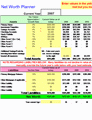 Net Worth Planner