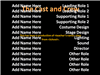 Use The Rolling Credits...