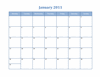 2011 Calendar (mon-sun)