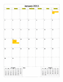 2011 Calendar With...