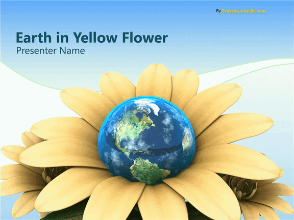 Earth flower presentation free download