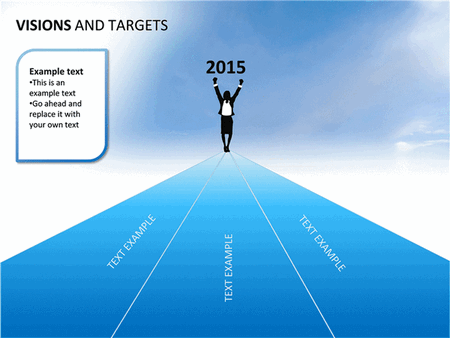 Visions And Targets Presentation Slides
