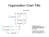 Left-hanging Organization Chart