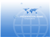 Worldwide Business Presentation (blue)