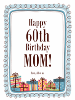 Milestone Birthday Wanted Poster Template