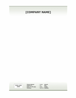 Business Stationery Company Letterhead Template