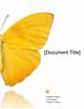 School Report (butterfly Design)